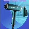 Máy Sấy Tóc Mini Kemey Km 9.825 Gấp Gọn Tạo Kiểu Chuyên Nghiệp Giá Ưu Đãi 209.000đ 6