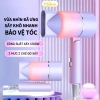 Máy sấy tóc mini Midosu gấp gọn 2 chiều nóng lạnh 1.200W ánh sáng xanh bảo vệ tóc - Giá ưu đãi 119k
