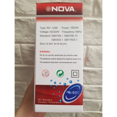 Máy sấy tóc mini Nova 2 chế độ gập gọn, siêu nhẹ, tốc độ cao, giá chỉ 45.000₫ 2