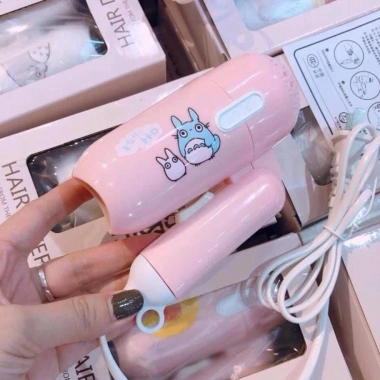 Máy sấy tóc mini siêu cute xếp gọn công suất mạnh giá 85.000 VND giảm 20%