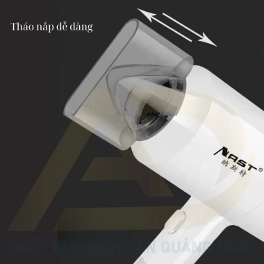 Máy sấy tóc NAST N8.074/N8.075/N8.413 - Công suất 2.000W, công nghệ ion, khô nhanh, giá chỉ 350.000₫