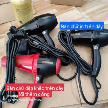 Máy sấy tóc Pana VIP 6.669 2.400W chuẩn salon – Hiệu năng mạnh, giá ưu đãi 315.000₫