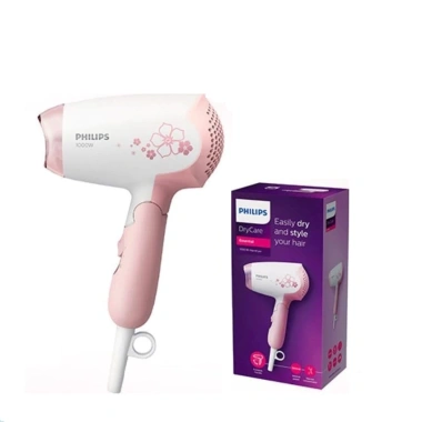 Máy sấy tóc Philips HP8.108 1.000W trắng cánh sen - Giá chỉ 272.729 VND