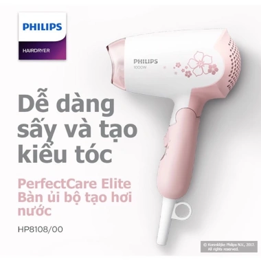 Máy sấy tóc Philips HP8.108 - Ion, 2 năm bảo hành, 284.000₫, chính hãng 8