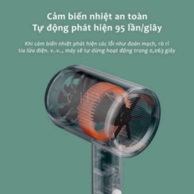Máy sấy tóc PTLUXURY 2 chiều nóng lạnh 2.300W công suất lớn 3 chế độ - Giá 79.000₫ 8