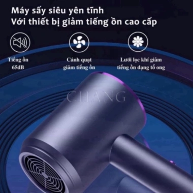 Máy sấy tóc PTLUXURY 2 chiều nóng lạnh 2.300W công suất lớn 3 chế độ - Giá 79.000₫ 9
