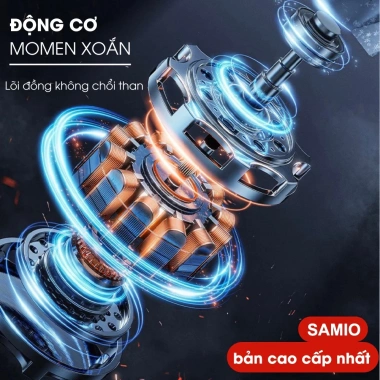Máy sấy tóc Salon 6.000W SAMIO - Hai chiều Nóng/Lạnh, Đảo chiều, Giá chỉ 290.000đ 5 Máy sấy tóc Salon 6.000W SAMIO - Hai chiều Nóng/Lạnh, Đảo chiều, Giá chỉ 290.000đ 5