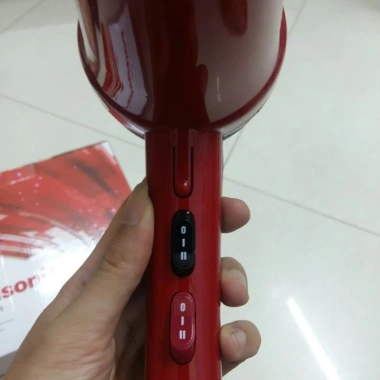Máy sấy tóc salon Đỏ đen 2 chiều công suất lớn - Giá ưu đãi 335.200₫