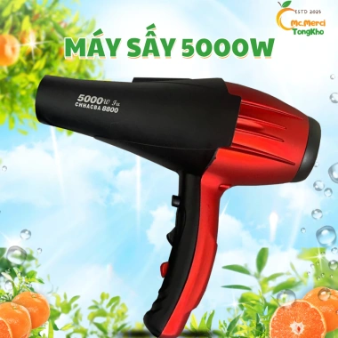 Máy sấy tóc Samio 6.000W công suất lớn, ion âm bảo vệ tóc, dây dài 2m - Siêu ưu đãi cho salon 7