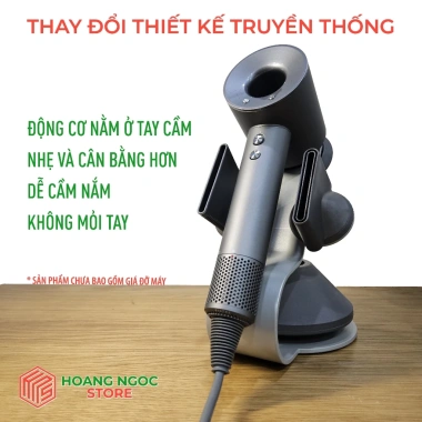 Máy sấy tóc Sonic không cánh quạt êm ái, mạnh mẽ, sấy nóng lạnh 2 chiều 599.000₫