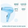 Máy sấy tóc Sunhouse SHD2.305 650W - 2 tốc độ gió, 2 mức nhiệt, tản nhiệt tốt, giảm giá 131.000₫ 8