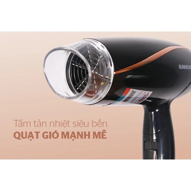 Máy sấy tóc Sunhouse SHD2.306 1.200W - Tay cầm gấp gọn, tự ngắt quá nhiệt, giá chỉ 245.000 VND 6