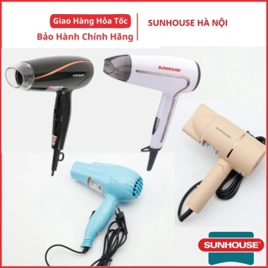 Máy sấy tóc Sunhouse SHD2.306/2.308/2.313 1.500W, Bảo hành 12 tháng, Giá 146.000₫