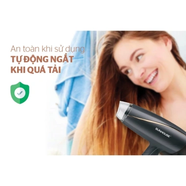 MÁY SẤY TÓC SUNHOUSE SHD2.308W - Công suất siêu mạnh, bảo hành 12 tháng, giá 236.867 VND