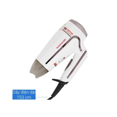 MÁY SẤY TÓC SUNHOUSE SHD2.308W - Công suất siêu mạnh, bảo hành 12 tháng, giá 236.867 VND