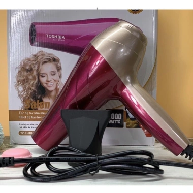 Máy sấy tóc Toshiba 551 3.000W – Công suất mạnh, bảo hành 12 tháng, giá ưu đãi 125.000đ