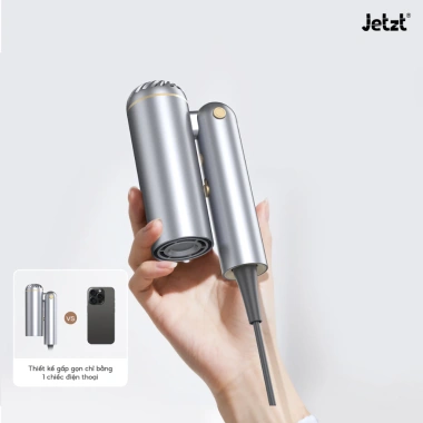 Máy sấy tóc và tạo kiểu gấp gọn Jetzt HC850 - Đa chức năng, ion âm giảm hư tổn, giá chỉ 1,089,000₫ 3
