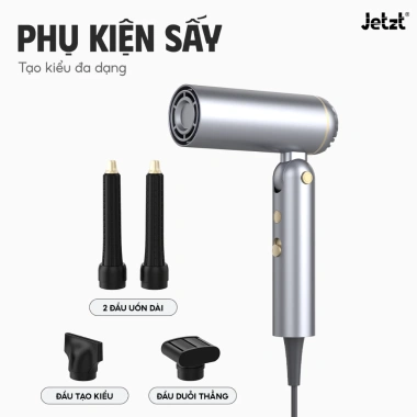 Máy sấy tóc và tạo kiểu gấp gọn Jetzt HC850 - Đa chức năng, ion âm giảm hư tổn, giá chỉ 1,089,000₫ 7