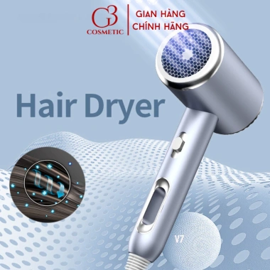 Máy sấy tóc VIHAM 2.000W, ion âm, ánh sáng xanh bảo vệ tóc, giảm giá 20%