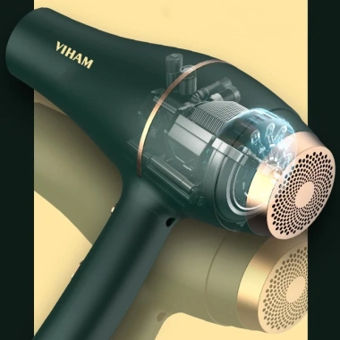Máy sấy tóc VIHAM 3.500W 3 chế độ nóng lạnh, động cơ AC gió mạnh, tặng 3 phụ kiện - Giá chỉ 159k 2 Máy sấy tóc VIHAM 3.500W 3 chế độ nóng lạnh, động cơ AC gió mạnh, tặng 3 phụ kiện - Giá chỉ 159k 2