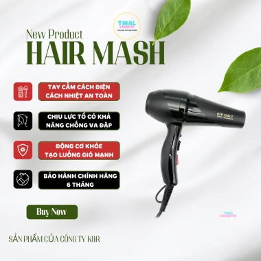 Máy sấy tóc VIKO 918 2.500W 4 cấp độ sấy nóng lạnh, an toàn chống giật, bảo hành 6 tháng, chỉ 500k