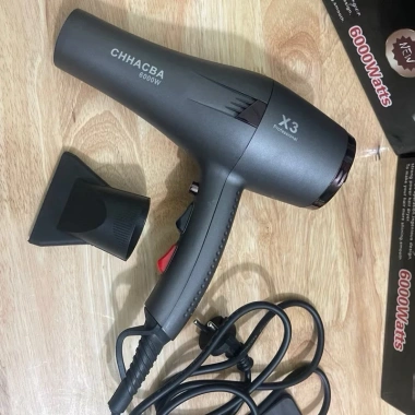 Máy sấy tóc X3 6.000W loại 1 chuẩn salon – Công suất lớn, tiện lợi gia đình, 199k