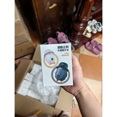 Máy Sưởi Ấm Cầm Tay Mini Penguin 2.026 Sạc dự phòng, LED đa năng, giữ ấm tay & bụng, 155.000₫ 5