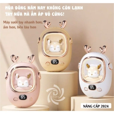 Máy sưởi ấm mini cầm tay Star Pet kèm sạc dự phòng - Quà tặng dễ thương, chỉ 159.000₫ 3 Máy sưởi ấm mini cầm tay Star Pet kèm sạc dự phòng - Quà tặng dễ thương, chỉ 159.000₫ 3