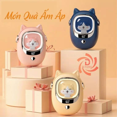 Máy sưởi ấm mini cầm tay Star Pet kèm sạc dự phòng - Quà tặng dễ thương, chỉ 159.000₫ 6 Máy sưởi ấm mini cầm tay Star Pet kèm sạc dự phòng - Quà tặng dễ thương, chỉ 159.000₫ 6