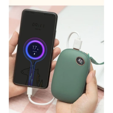 Máy sưởi ấm tay & trườm nóng bụng, sạc dự phòng 10.000mAh - Giá chỉ 468.000₫, giảm tới 17 6