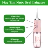 Máy tăm nước Oral Irrigator Pro 2.024 - 3 cấp độ, 4 đầu tăm, giảm giá 209.000₫ 3
