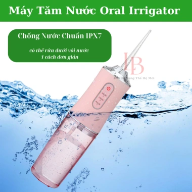 Máy tăm nước Oral Irrigator Pro 2.024 - 3 cấp độ, 4 đầu tăm, giảm giá 209.000₫ 4