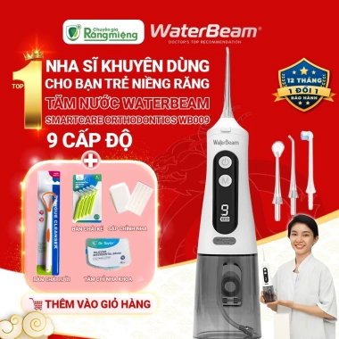 Máy tăm nước WaterBeam cho niềng răng - Nha sĩ khuyên dùng, BH 1 đổi 1 12 tháng, 949k Máy tăm nước WaterBeam cho niềng răng - Nha sĩ khuyên dùng, BH 1 đổi 1 12 tháng, 949k