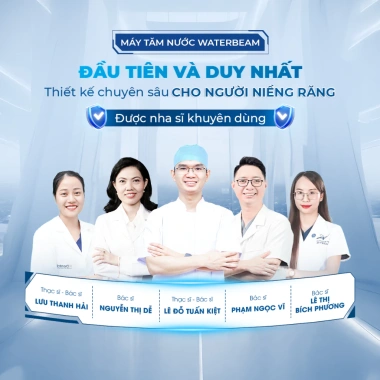 Máy tăm nước WaterBeam cho niềng răng - Nha sĩ khuyên dùng, BH 1 đổi 1 12 tháng, 949k