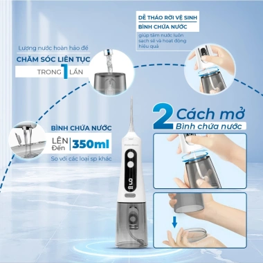 Máy tăm nước WaterBeam cho niềng răng - Nha sĩ khuyên dùng, BH 1 đổi 1 12 tháng, 949k 8 Máy tăm nước WaterBeam cho niềng răng - Nha sĩ khuyên dùng, BH 1 đổi 1 12 tháng, 949k 8