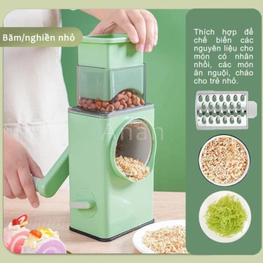 Máy thái lát rau củ đa năng 6 lưỡi dao - Dễ sử dụng, giá chỉ 89.000 VND 3