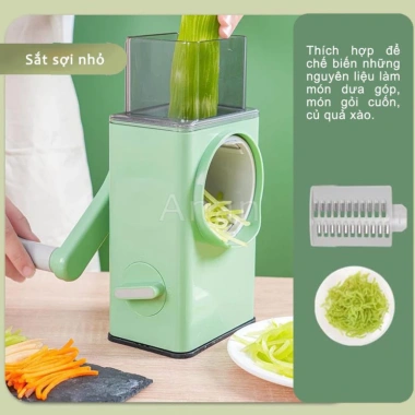 Máy thái lát rau củ đa năng 6 lưỡi dao - Dễ sử dụng, giá chỉ 89.000 VND 4