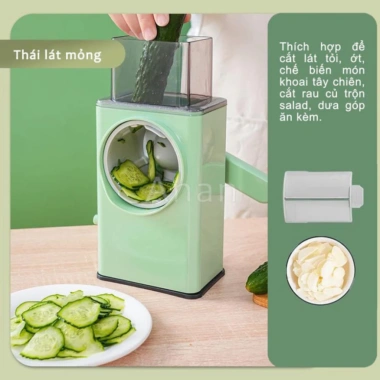 Máy thái lát rau củ đa năng 6 lưỡi dao - Dễ sử dụng, giá chỉ 89.000 VND 5