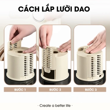 Máy Thái Lát Rau Củ Đa Năng Samono SW-VES60 6 Lưỡi Dao Bào Cắt Giá 679.000 VNĐ