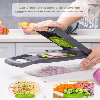 Máy thái rau củ đa năng 12 in 1 BPA Free PP an toàn, cắt gọt bào sợi hạt lựu - Giá 119.000đ 6