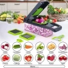 Máy thái rau củ đa năng 12 in 1 BPA Free PP an toàn, cắt gọt bào sợi hạt lựu - Giá 119.000đ 9