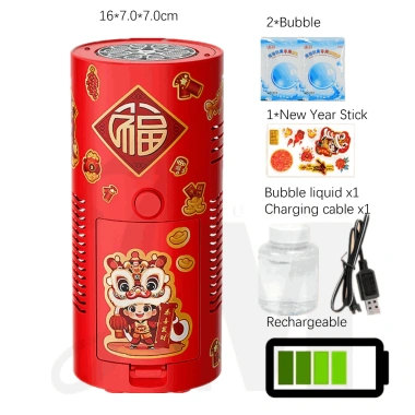Máy Thổi Bong Bóng Điện Tử Pháo Hoa Giả 2.026 - Nhạc Đèn Trang Trí Cưới Lễ Hội Giá 48.000 10