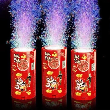 Máy Thổi Bong Bóng Pháo Hoa Tự Động Đèn LED Pin Sạc Trang Trí Tết 150.000 VND