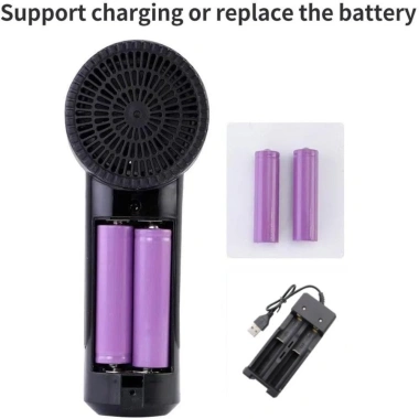 Máy thổi khí KIOCIRC không dây, di động, sấy tóc mini nhanh khô - Giá 180.070 VND