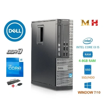 Máy tính đồng bộ LENOVO HP DELL OTIPLEX CORE i3 i5 - Bảo hành 12 tháng - Giá 750.000 VND