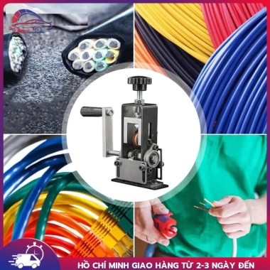 Máy tuốt dây cáp di động, tách dây điện lấy đồng 1-25mm - Giảm giá 365.000 VND