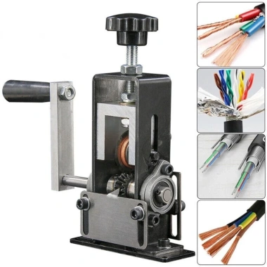 Máy tuốt dây cáp di động, tách dây điện lấy đồng 1-25mm - Giảm giá 365.000 VND 9