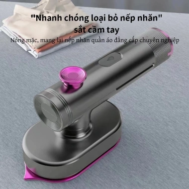 Máy ủi điện cầm tay mini, quay nhỏ gấp sắt - Giá ưu đãi 146.000 VND, cho gia đình 7 Máy ủi điện cầm tay mini, quay nhỏ gấp sắt - Giá ưu đãi 146.000 VND, cho gia đình 7
