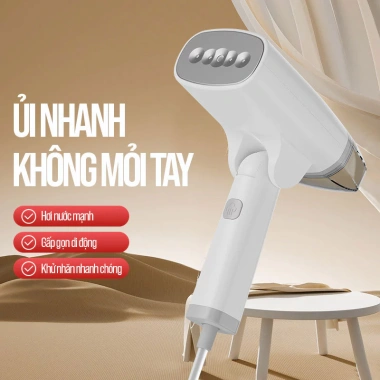 Máy ủi hơi nước cầm tay mini, phẳng tức thì, thiết kế nhỏ gọn, dễ mang theo giá chỉ 285.000 VND