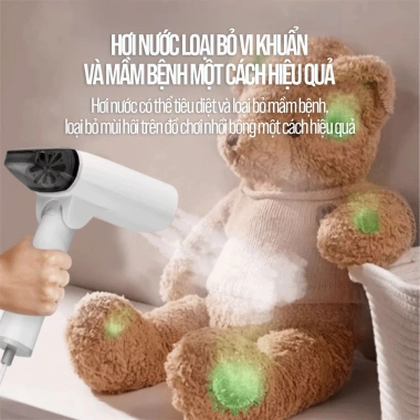 Máy ủi hơi nước cầm tay mini, phẳng tức thì, thiết kế nhỏ gọn, dễ mang theo giá chỉ 285.000 VND